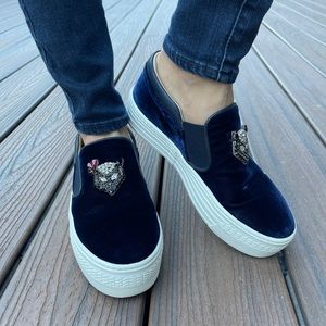 No.21 platform slip on sneakers.